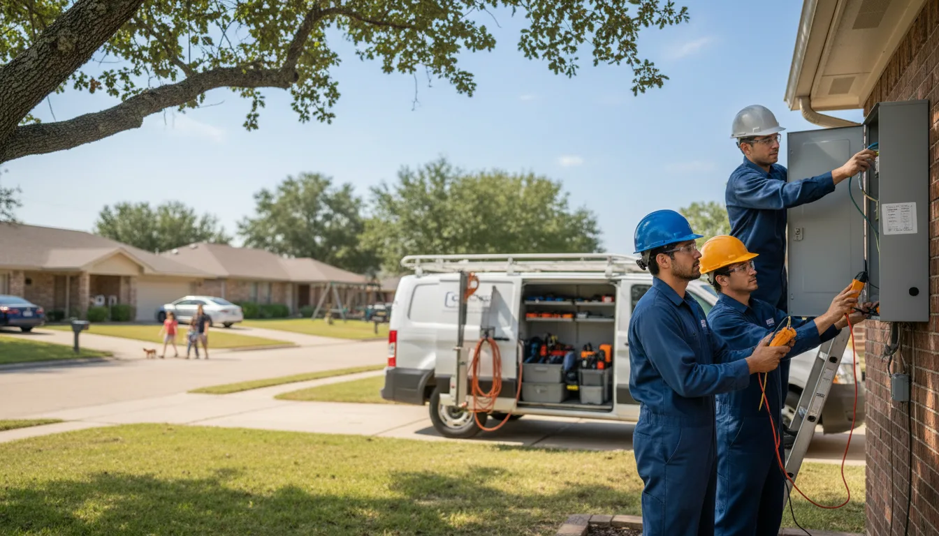 Certified electrician providing emergency electrical services in Wooton, KY